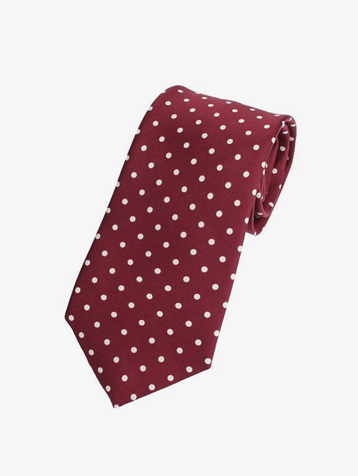 RED POLKA DOT TIE