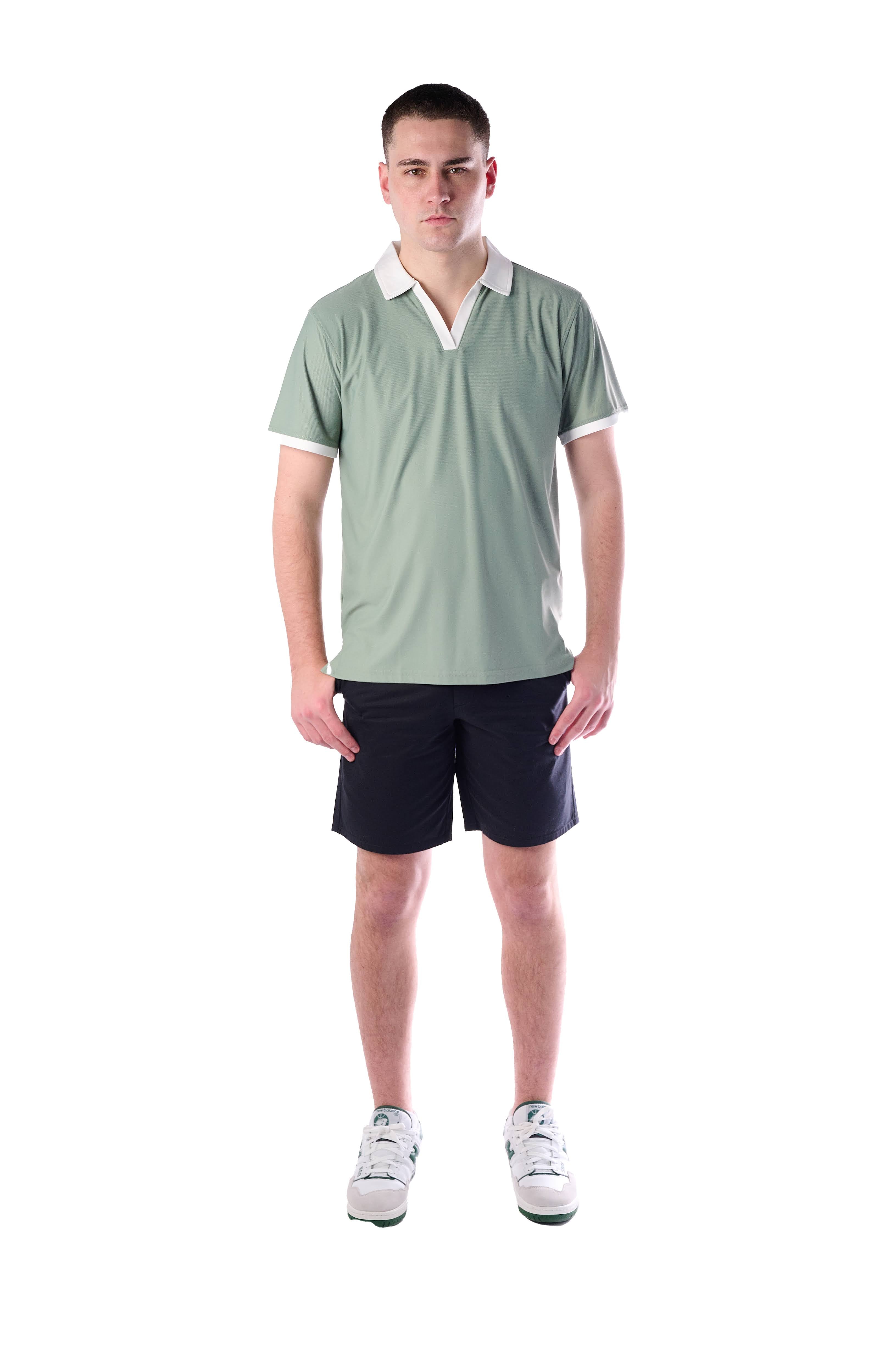 Sage Green Polo T-shirt