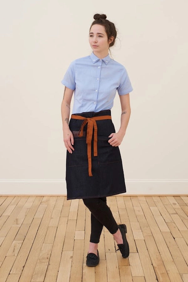 Modern Denim Waist Apron
