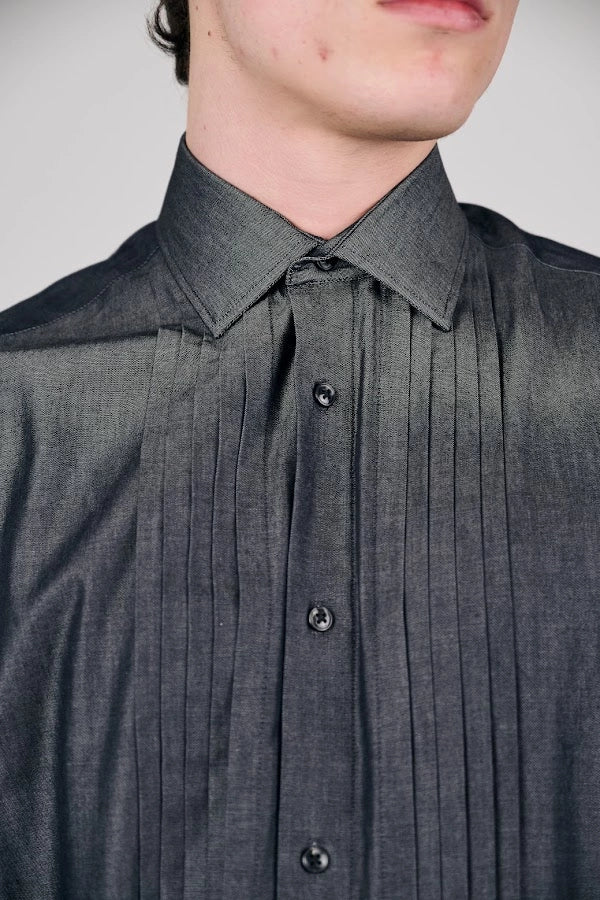 Men's Modern Black Shirt