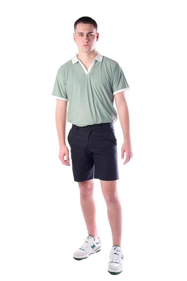 Men's Classic Black Chino Shorts
