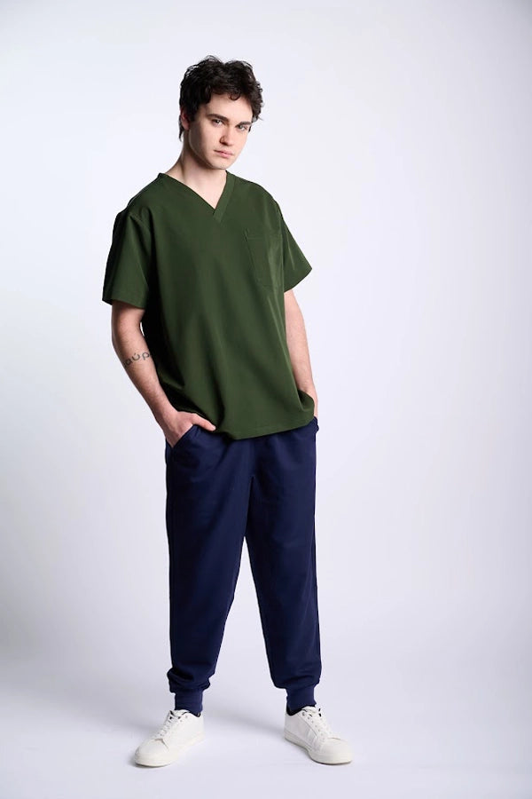 Men’s Two-Tone Scrub Set
