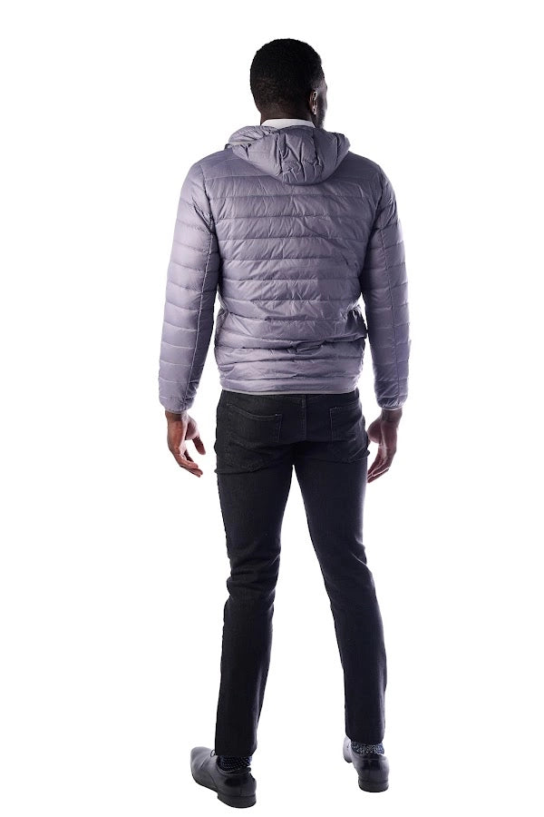 Lightweight Quilted Hooded Jacket