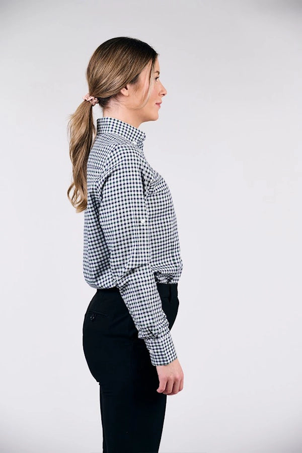 Classic Gingham Checkered Long Sleeve Shirt