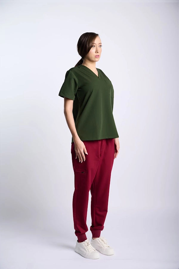 Women’s Two-Tone Scrub Set