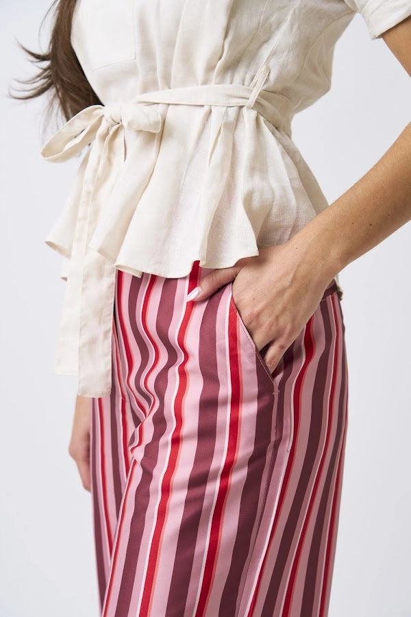Women’s Striped Statement Trousers