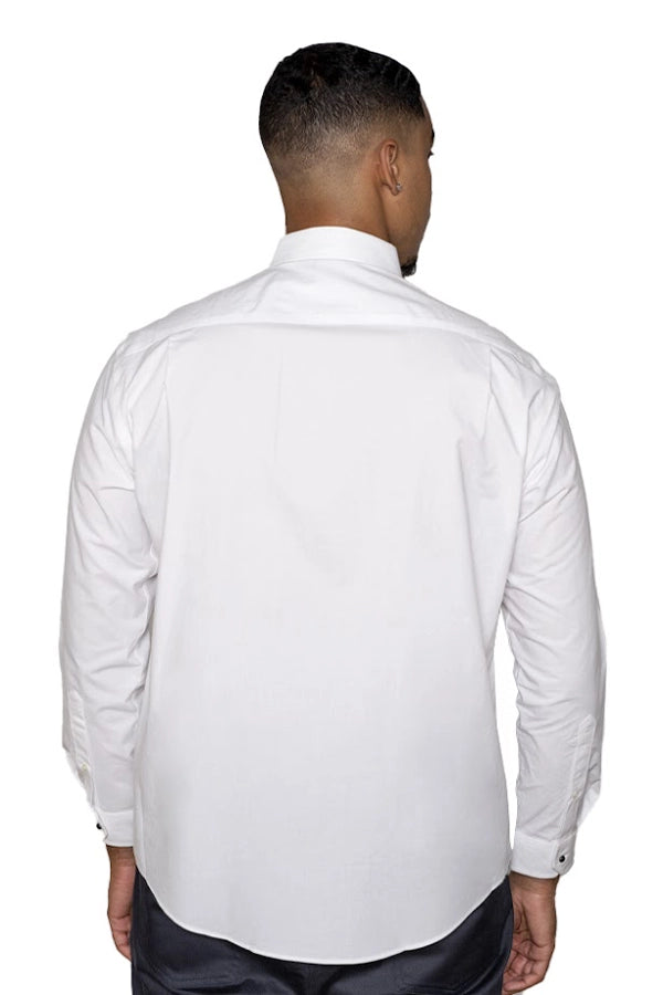 Classic White Tuxedo Shirt
