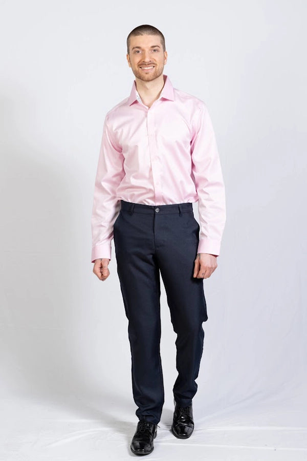 Men's Classic Pink Dress Shirt