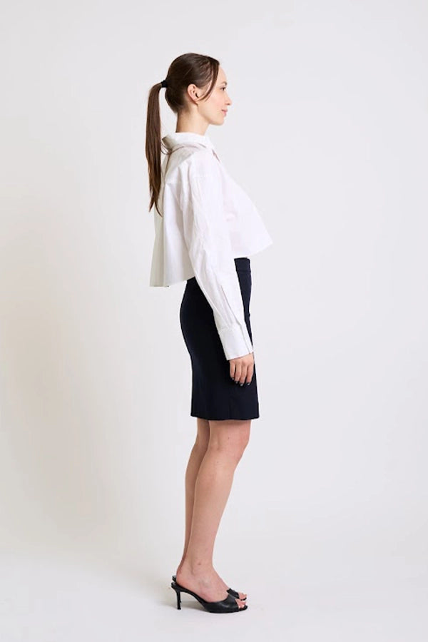 Classic Black Pencil Skirt