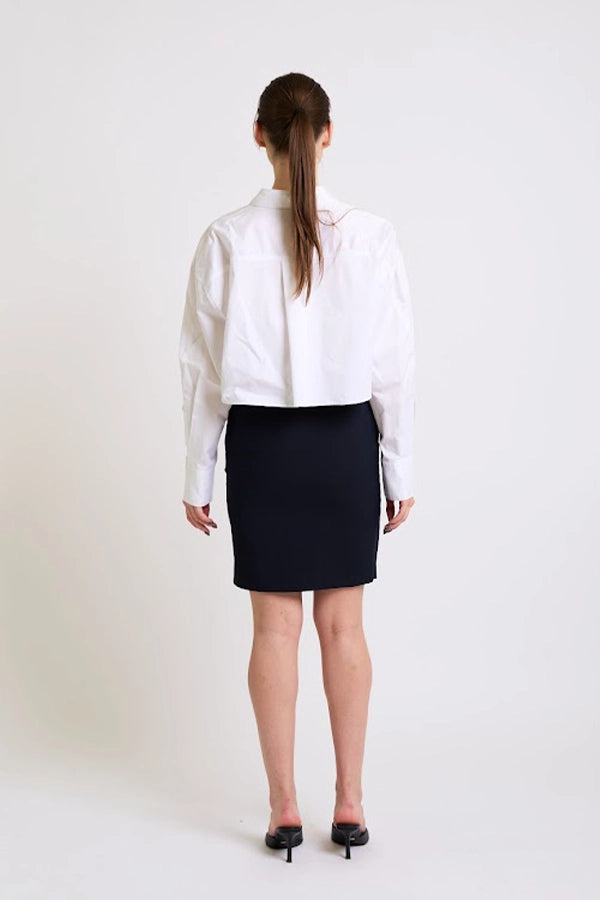 Classic Black Pencil Skirt
