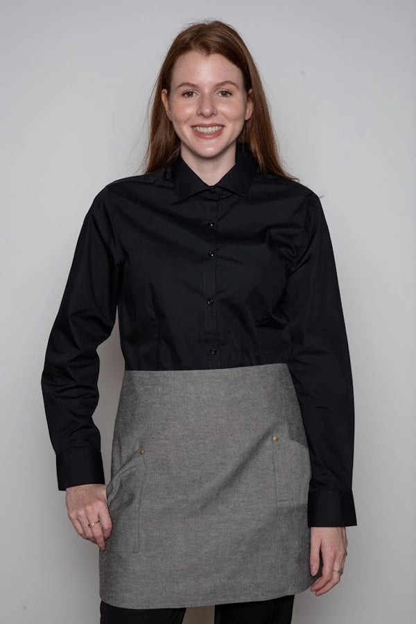 Classic Gray Waist Apron