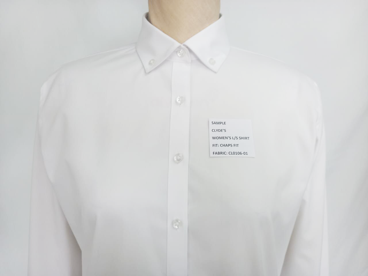 Women’s Classic White Shirt for Clyde's Restaurant Group