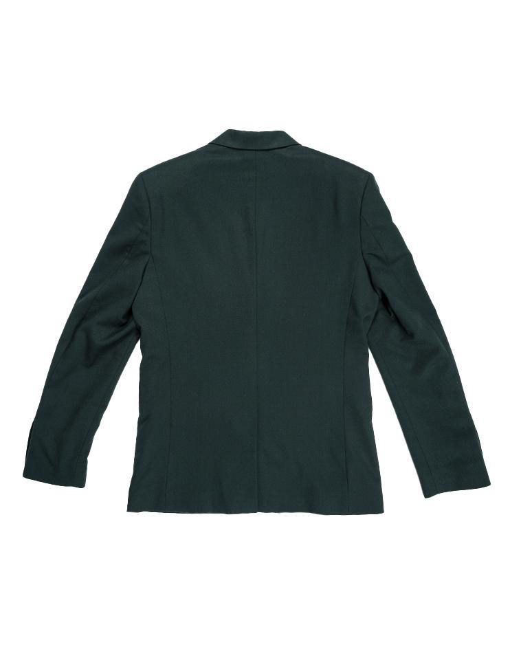 Forest Green Two-Button Suit Jacket - Kloth Studio Inc. - klothstudio.com