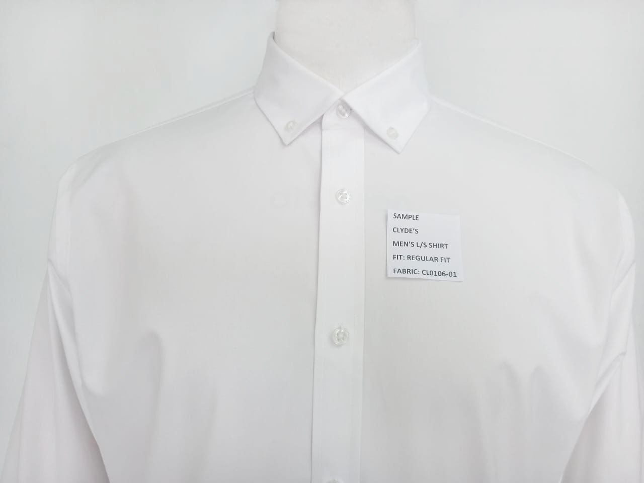 Men’s Classic White Shirt for Clyde's Restaurant Group