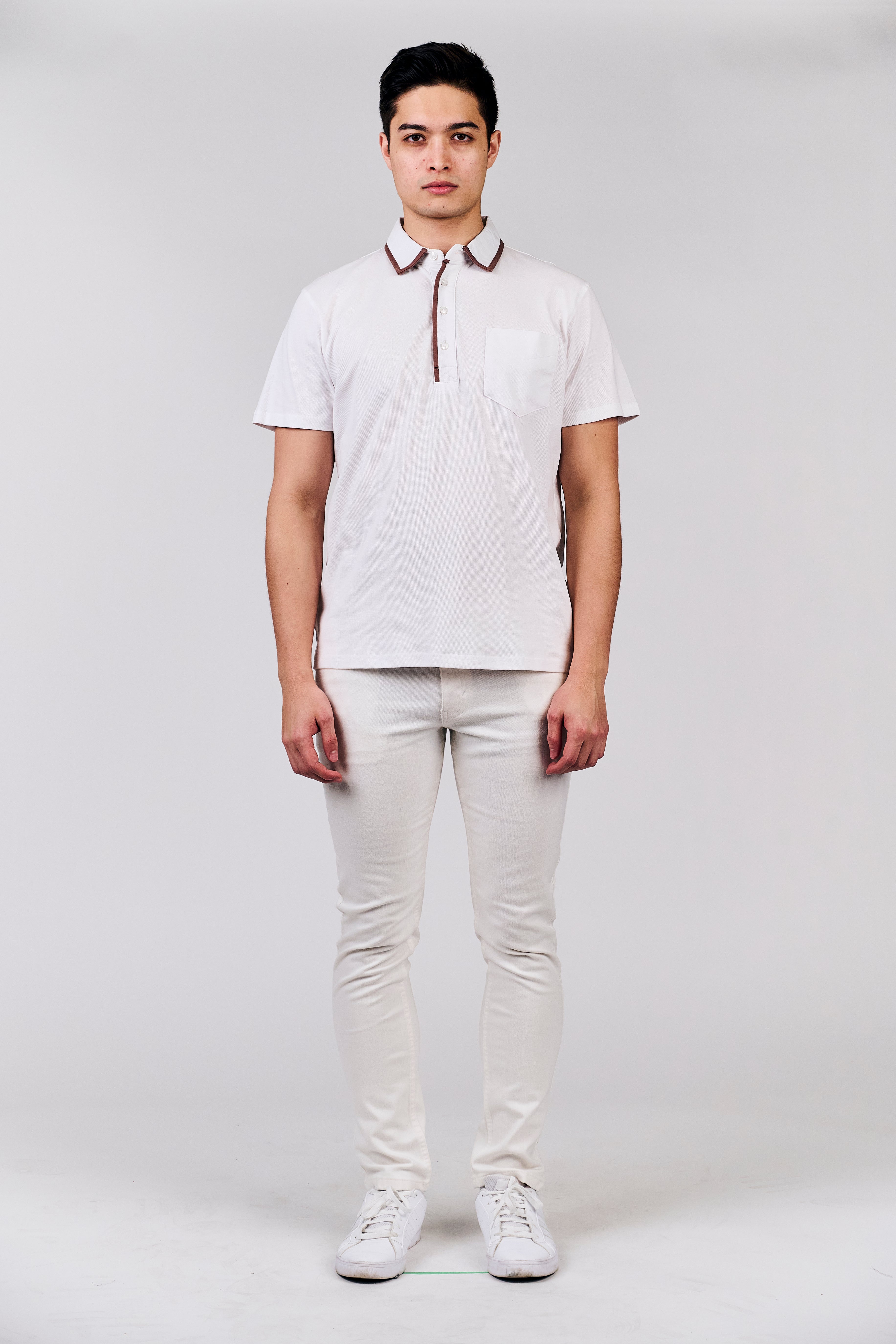 White Polo T-shirt