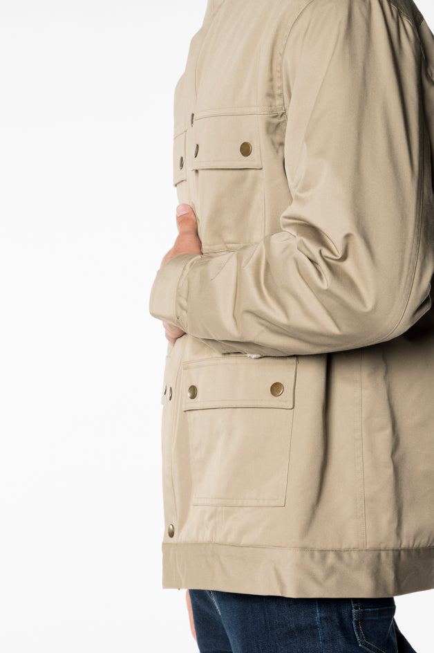 Olive 4 Pocket Technical Jacket - MEN Jackets & Coats | Trenery