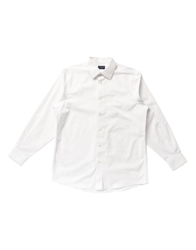 Men’s Classic White Button Front, Collar Dress Shirt - Kloth Studio Inc. - klothstudio.com