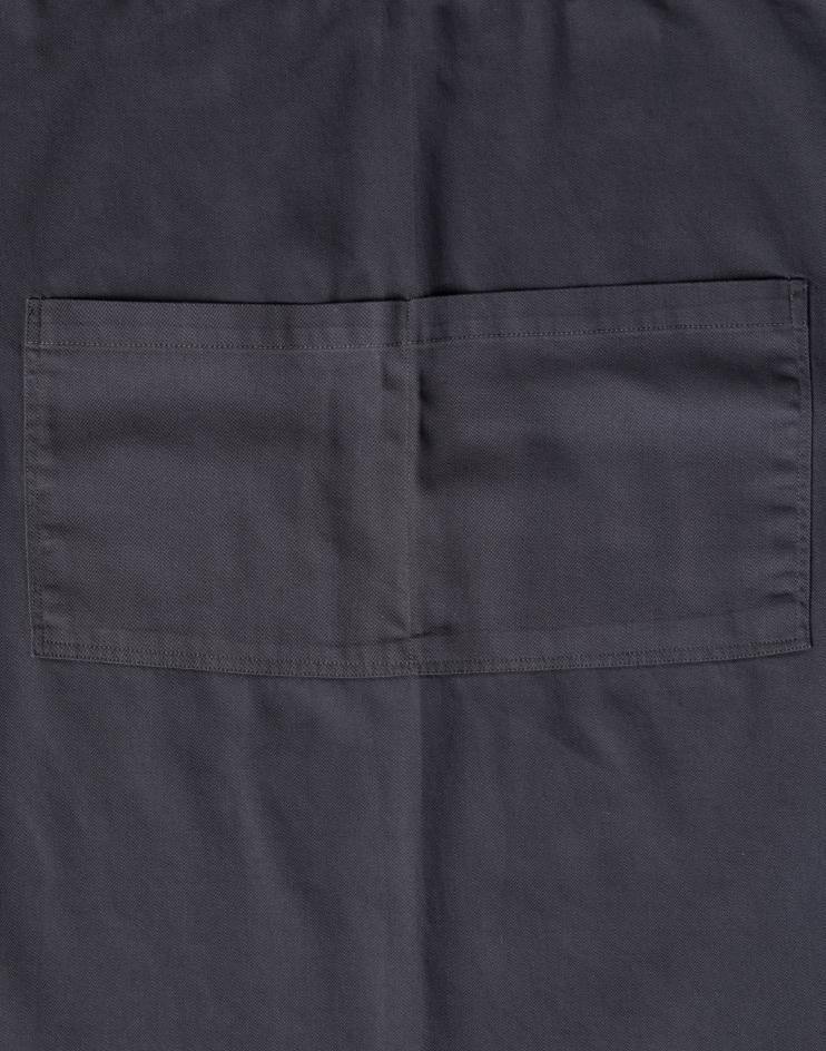 Charcoal Grey Knee-Length Bistro Apron - Kloth Studio Inc. - klothstudio.com