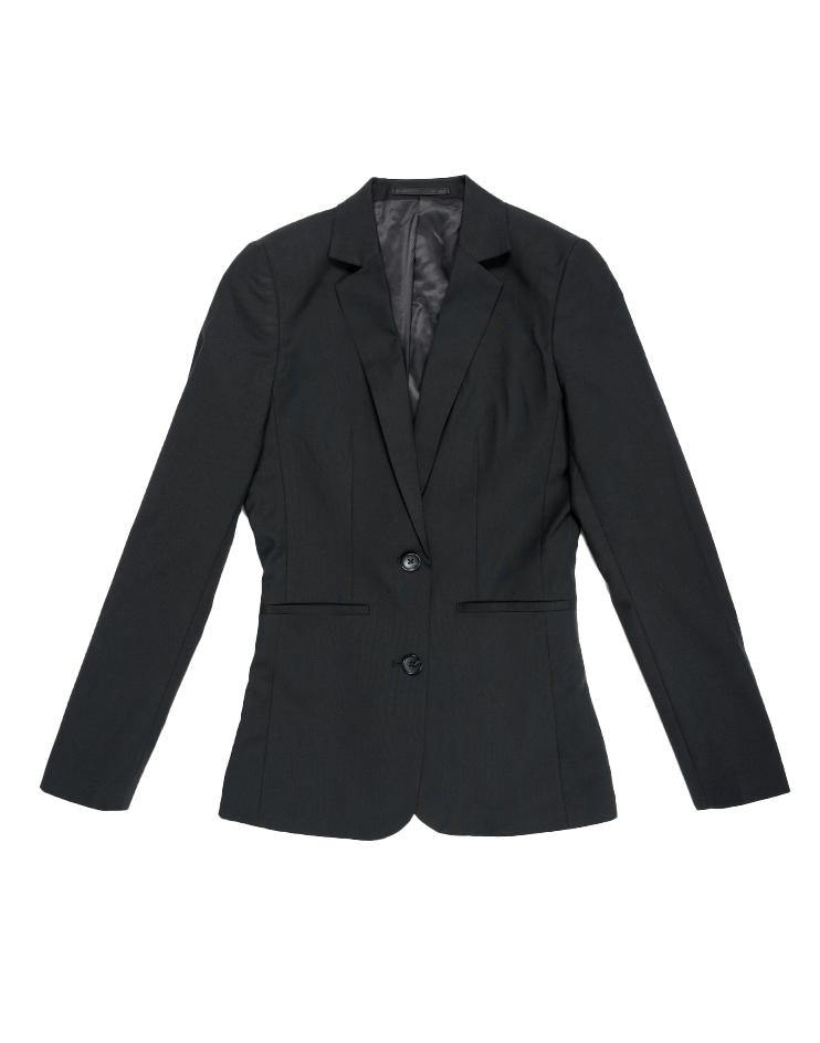Classic black women's suit jacket