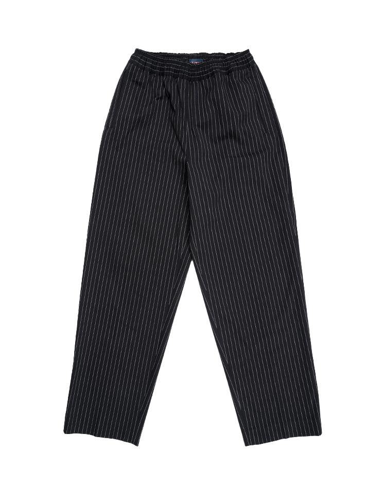 Black and White Pin Stripped Chef Trousers - Kloth Studio Inc. - klothstudio.com