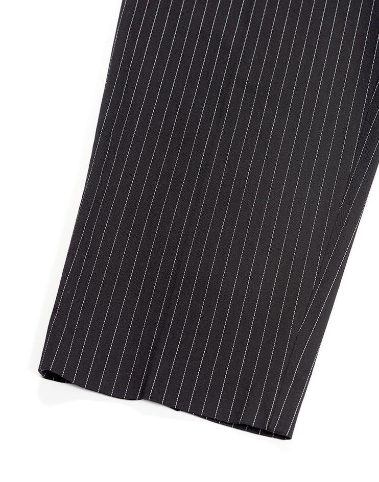 Black and White Pin Stripped Chef Trousers - Kloth Studio Inc. - klothstudio.com