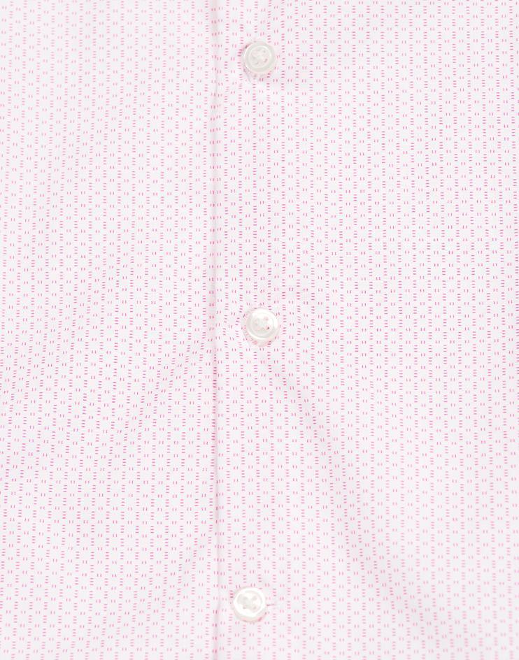 Pink and White Patterned Shirt - Kloth Studio Inc. - klothstudio.com