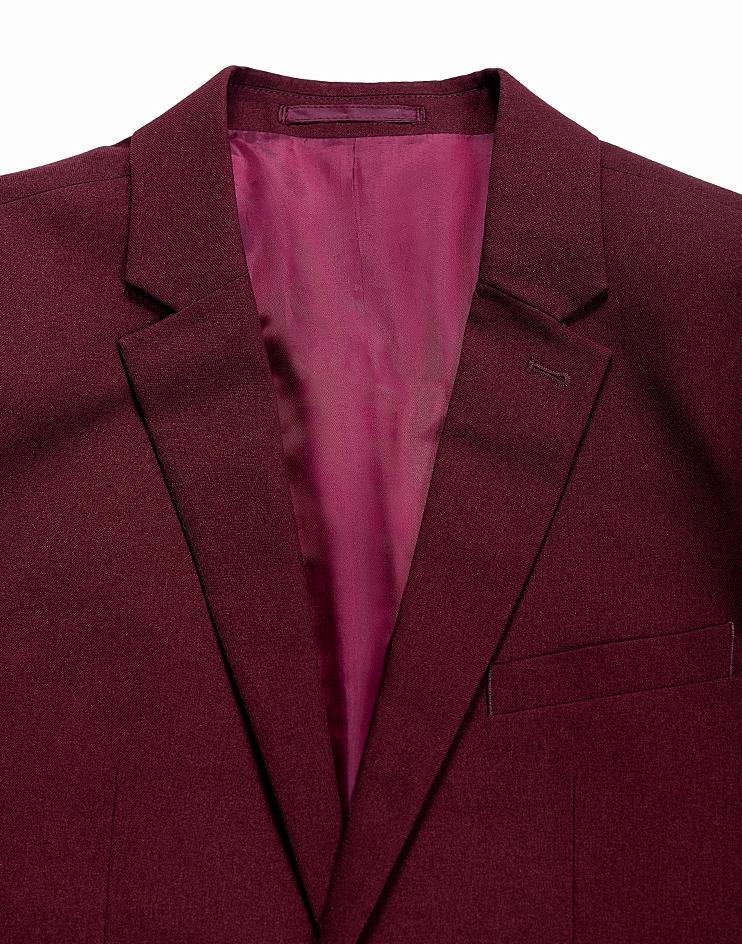 H&m on sale burgundy suit