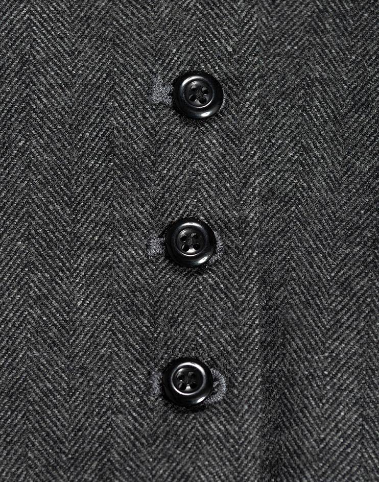 Grey Tweed Vest - Kloth Studio Inc. - klothstudio.com