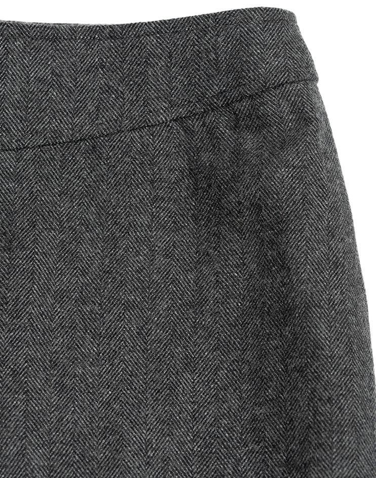 Grey Tweed Pencil Skirt - Kloth Studio Inc. - klothstudio.com