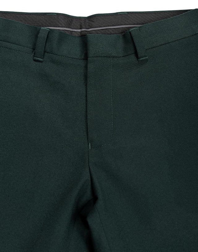 Forest Green Slim Leg Trousers - Kloth Studio Inc. - klothstudio.com