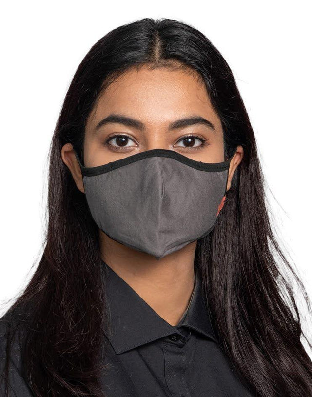 Grey Knit Anti-Viral Contour Mask (Pack of 3) - Kloth Studio Inc. - klothstudio.com